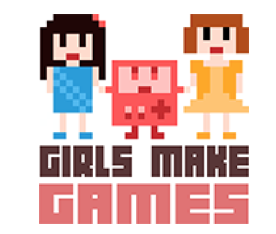 Girls Make Games website logo