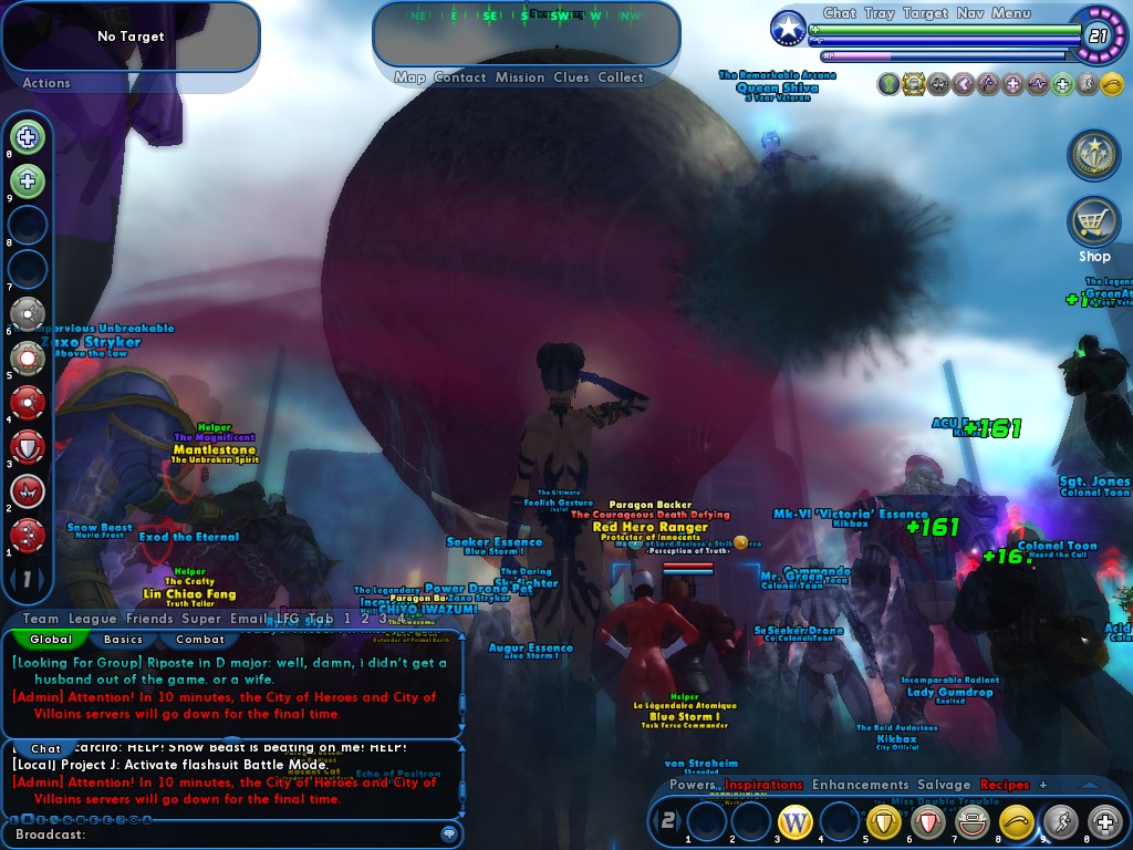 Saying good by to City of Heroes/Villains