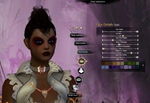 Guild Wars 2 character selection