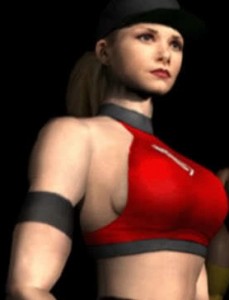 Mortal Kombat 4, Midway, 1997, Sonya Blade in red