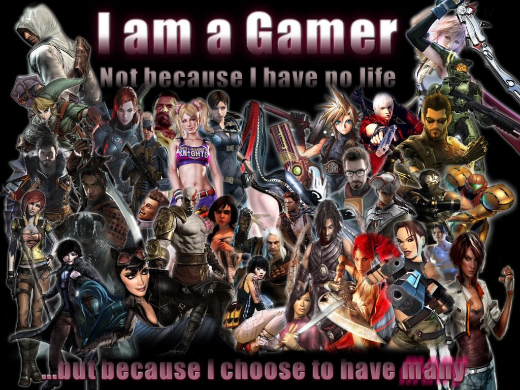 I AM A GAMER, created by Wendy Browne http://www.nightxade.com/2012/08/i-am-gamer.html