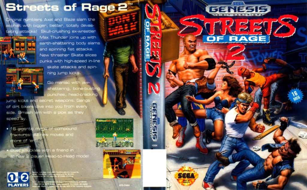 Streets of Rage 2, Sega Genesis, 