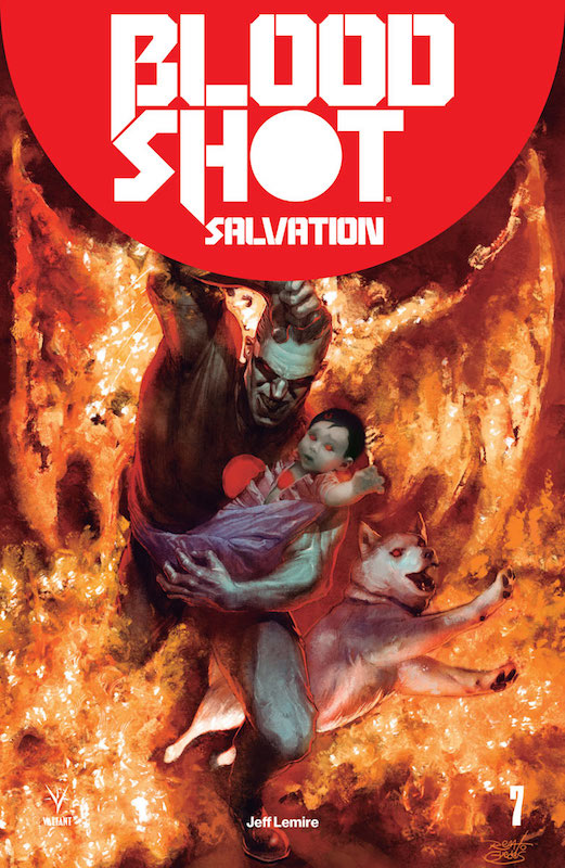 Bloodshot Salvation #7, Renato Guedes cover, Valiant Comics
