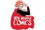 She Makes Comics documentary logo, 2014