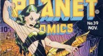 Feature Image, Planet Comics, Public Domain, Spider web woman
