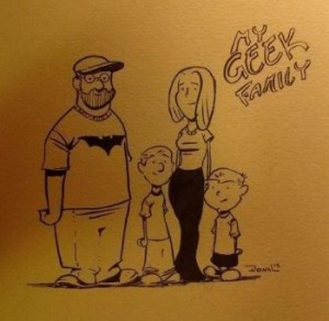 my geek family, gray haven comics, donal delay