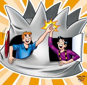  Jughead & Archie Double Digest #2, Archie Comics, Craig Boldman Art: Rex Lindsey, Rich Koslowski, Jack Morelli, and Barry Grossman, April 2014