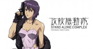 The Major, Motoko Kusanagi, Ghost in the Shell: Stand ALone Complex, promotional art, Production IG, 2002