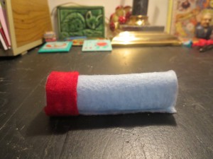 captain america fingerpuppet, photo, lana jaeger