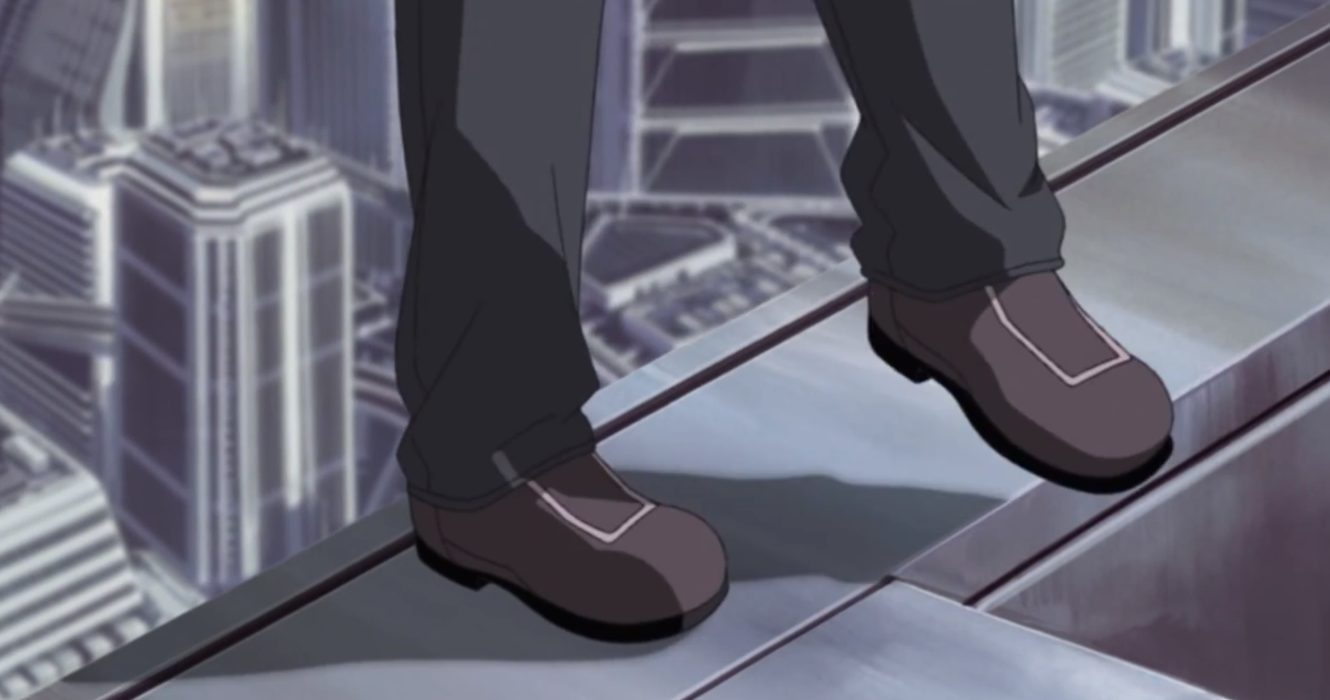 The Major on the roof Motoko Kusanagi, Ghost in the Shell: Stand Alone Complex, episode 20, Production IG, 2002