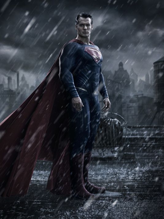 Henry Cavill as Superman in " Batman v Superman: Dawn of Justice. Photo: Clay Enos, Warner Bros Pictures. DC.