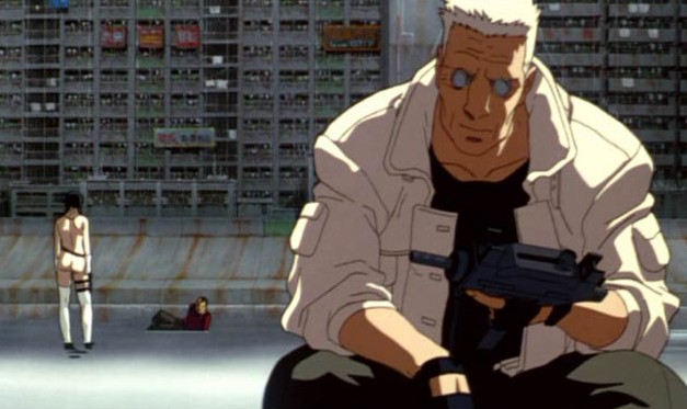 still from Ghost in the Shell, Mamoru Oshii, 1995, Production I.G