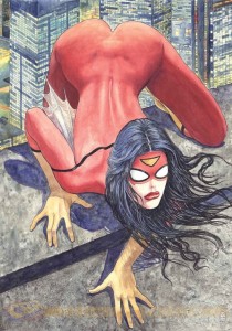 Variant Cover. Spider-Woman. Milo Manara. Marvel Comics. Marvel. 