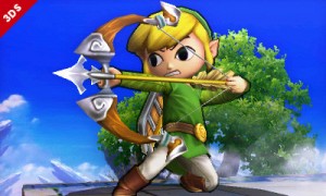 Toon Link, Super Smash Bros 3DS, Nintendo, image from the Examiner, 2014