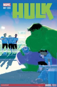 Hulk #7. Writer: Gerry Duggan. Variant Cover: Pascal Campion. Marvel, 2014.
