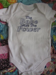 Sealed with a Stitch Labyrinth Onesie