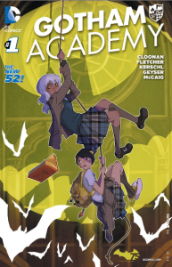 Gotham Academy #1. Written by Becky Cloonan & Brenden Fletcher. Art & Cover by Karl Kerschl. Coloured by GeyseR.