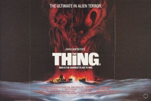 John Carpenter's The Thing poster