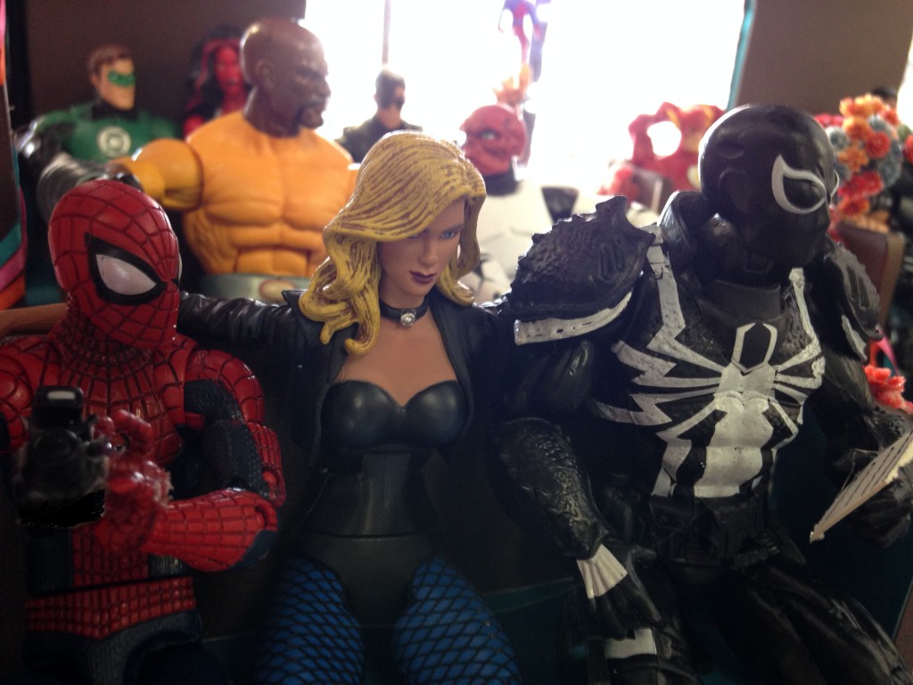 Black Widow and Captain America wedding diorama, Rogue Comics and Gallery, Roundrock, TX