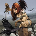 Red Sonja #1, Simone & Geovani, cover by Fiona Staples, Dynamite, 2013