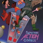 ACTION COMICS #40. Inspired by BILL & TED'S EXCELLENT ADVENTURE. Cover Art by Joe Quinones. DC Comics. Variant Cover