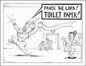 Elana Pritchard Jail Comics Toilet Paper