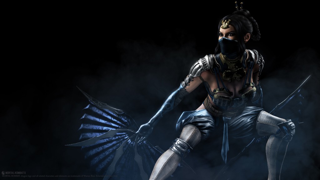 Mournful Kitana, variant design, shown by NeatherRealm on twitch, republished buy gamespot, February 2015