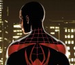 Miles Morales: Ultimate Spider-Man #1 Cover banner. 2014. Writing by Michael Brian Bendis. Art by David Marquez. Marvel Comics.