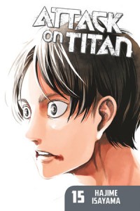 Attack on Titan vol 15 Cover, Hajime Isayama, Kodansha, March 2015