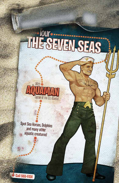Aquaman #43, Ant Lucia, DC Comics, 2015