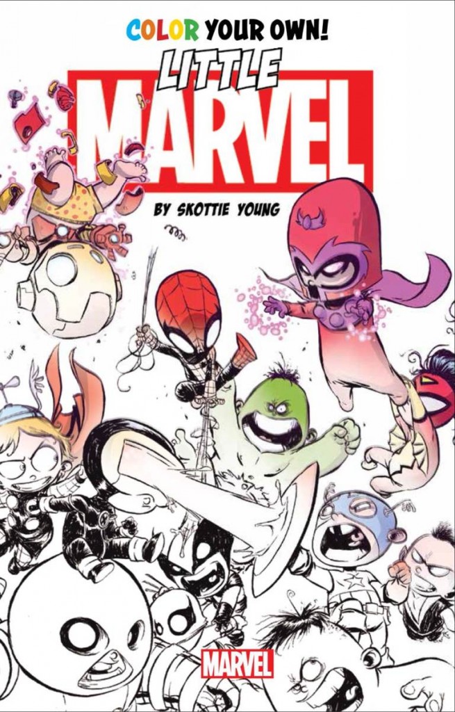 Little_Marvel_by_Skottie_Young_Coloring_Book_Cober