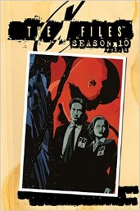 The X-Files: Season 10, Vol. 4 Joe Harris (writer), Francesco Francavilla (cover)  “G-23” Tom Mandrake (artist), additional inks by Area 52 studio, Sian Mandrake (colors), Robbie Robbins and Neil Uyetake (letters)