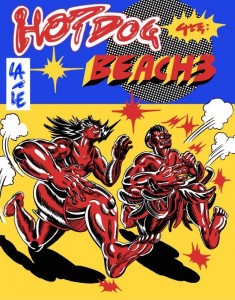 The cover of Hot Dog Beach 3. Image courtesy Lale Westvind.