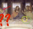 Da Vinci Mysteries header, wikimedia, altered Da Vinci's Last Supper