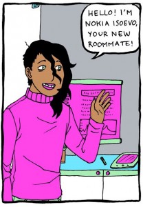 Nokia introduces themself. Image courtesy Hanna-Pirita Lehkonen.