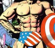 Captain America swimsuit edition, uncredited Marvel Artist, 1992