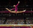 Gabby Douglas, Olympics 2012, all around finals, photo credit of David Eulitt/Kansas City Star