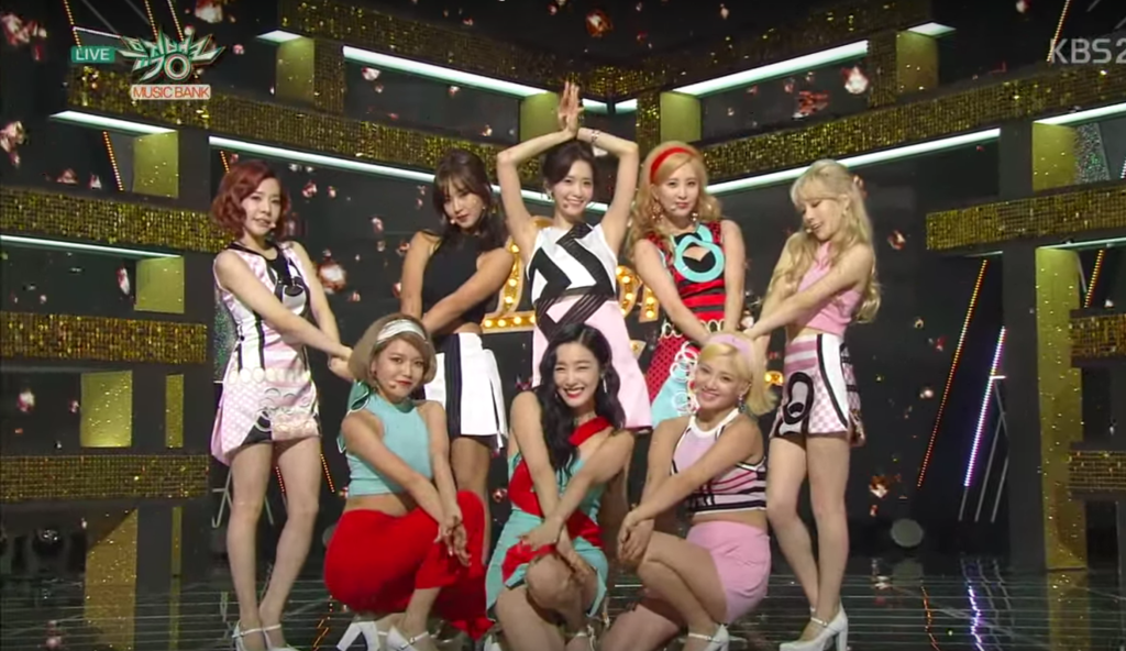 SNSD - Comeback Stage 'Lion Heart' KBS MUSIC BANK August 21 2015