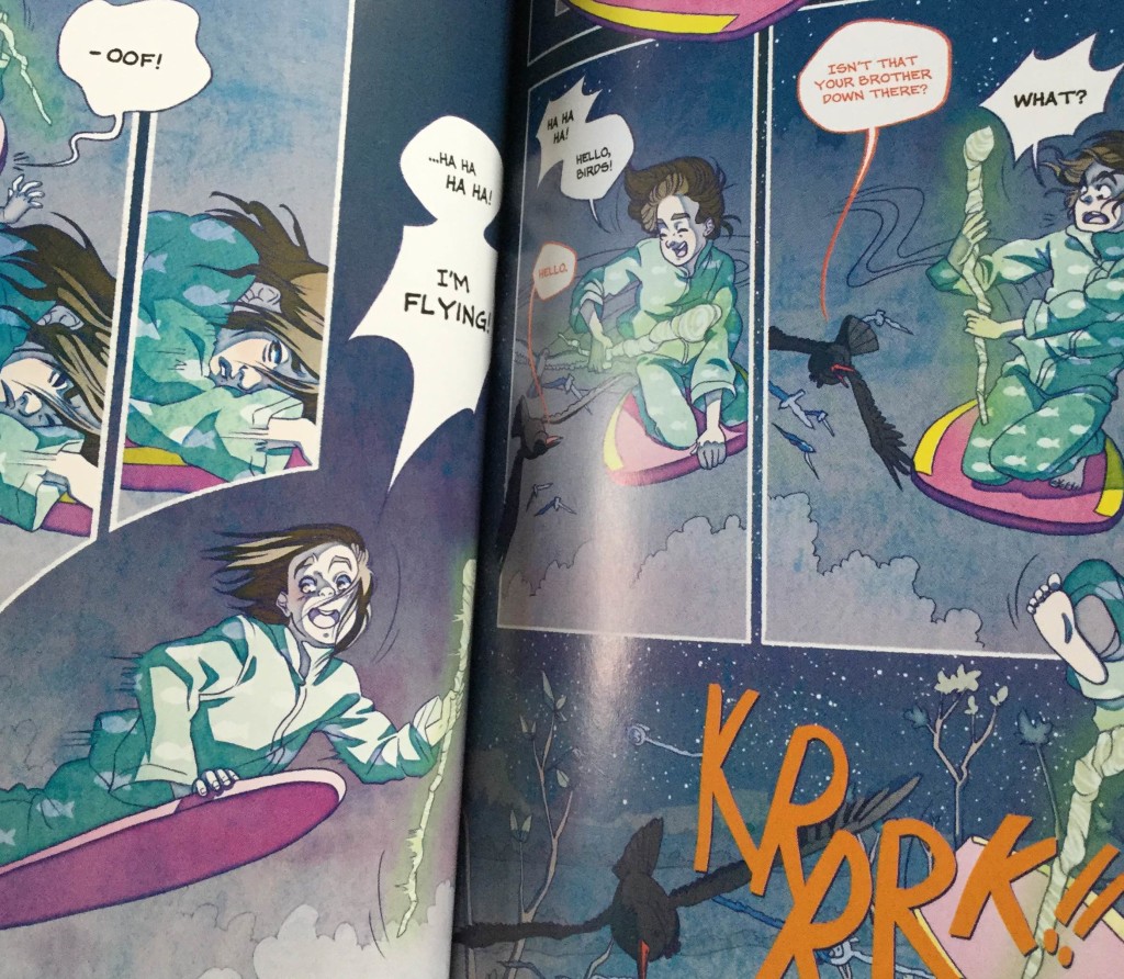 Flying, magic, talking bird: Tamsin & The Deep, Kate Brown & Neill Cameron, The Phoenix and David Fickling Books