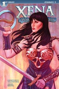 Xena #1, words by Genevieve Valentine, cover by Jenny Frisson, Dynamite 2016