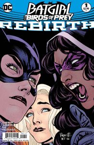 Batgirl and The Birds of Prey: Rebirth #1. Julie Benson and Shawna Benson (Writers). Claire Roe (Artist). Allen Passalaqua (Colourist). Steve Wands (Letterer). DC Comics. July 20 2016.