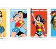 Wonder Woman Stamps Released Oct 2016 designed by Greg Breeding