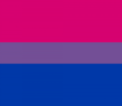 Bi flag, image from glaad.org