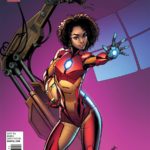 Invincible Iron Man #1 Midtown Comics variant covers by J. Scott Campbell
