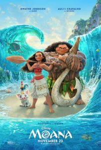 moana poster, disney 2016
