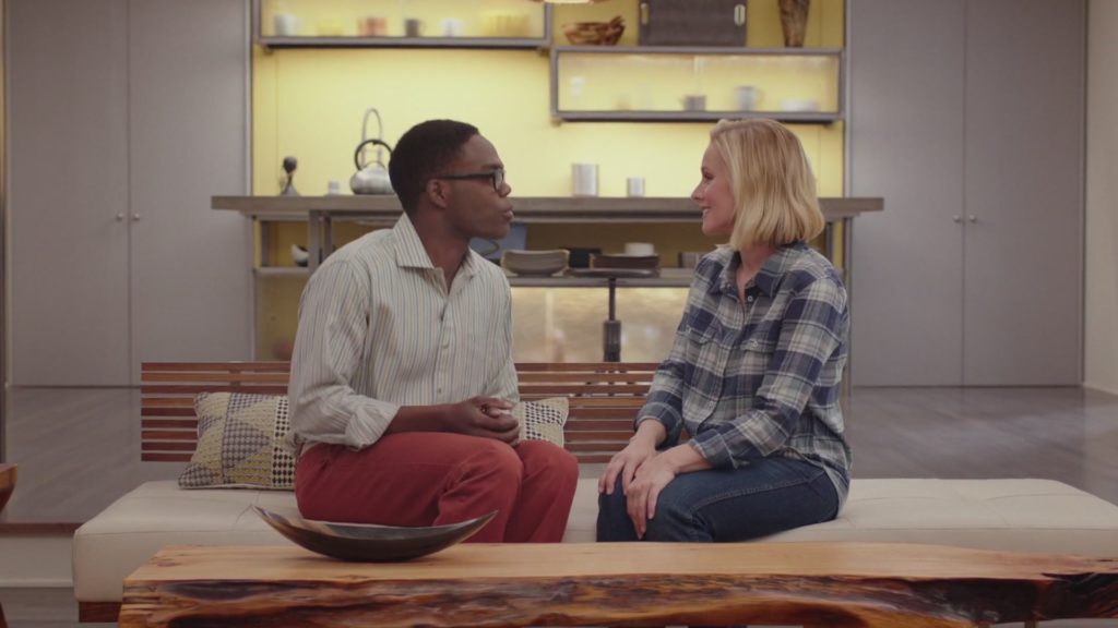 The Good Place Kristen Bell William Jackson Harper NBC 2017