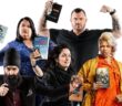 The Canada Reads debates will take place March 27–30, 2017. This year's literary defenders are, clockwise from top left, Candy Palmater, Jody Mitic, Measha Brueggergosman, Chantal Kreviazuk and Humble the Poet. (CBC)