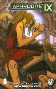 Aphrodite IX, created by David Finch & David Wohl, cover by Sejjic, Top Cow, 2013