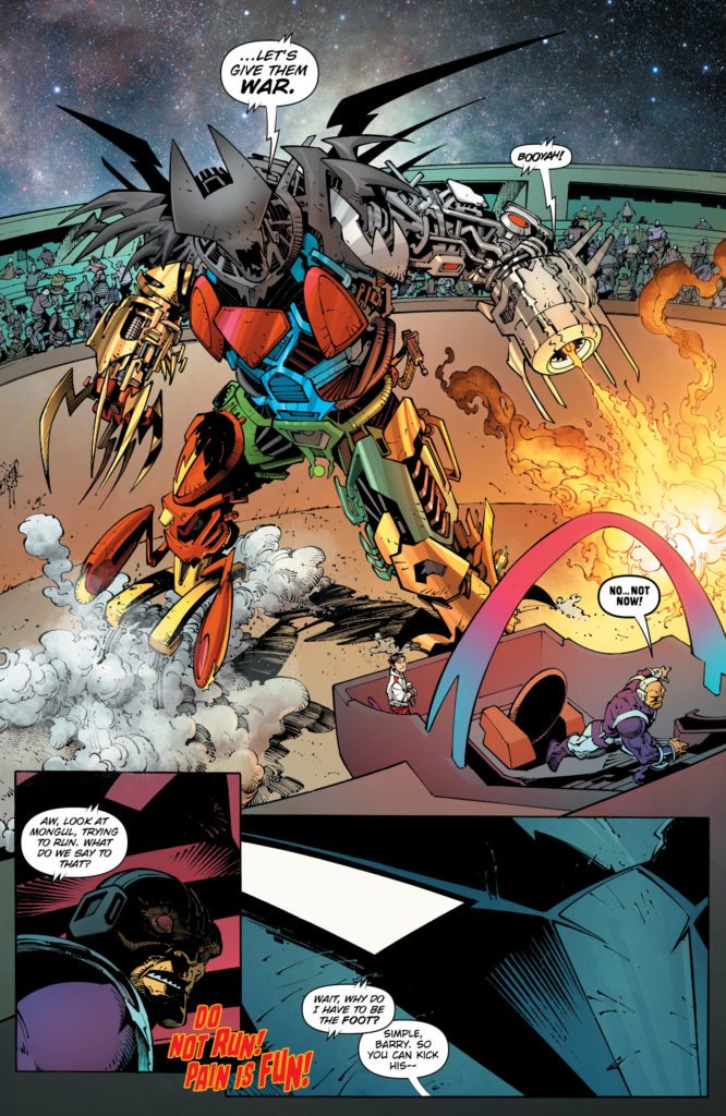 Script by Scott Snyder, pencils by Greg Capullo, inks by Johnathan Glapion, color by FCO Plascencia, letters by Steve Wands