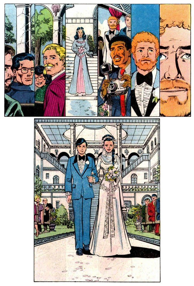 Comic Excerpt] The Wedding of Donna Troy and Terry Long. (Tales of